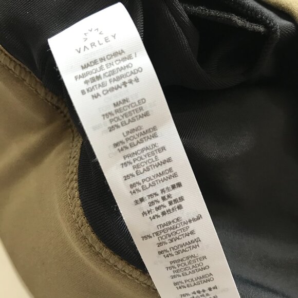 NWT Varley Always Edwards Sports Bra Womens XL Green Medium Support Scoop Neck - Picture 8 of 14